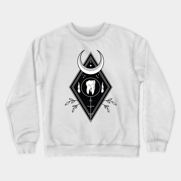 Teeth Crewneck Sweatshirt by averymuether